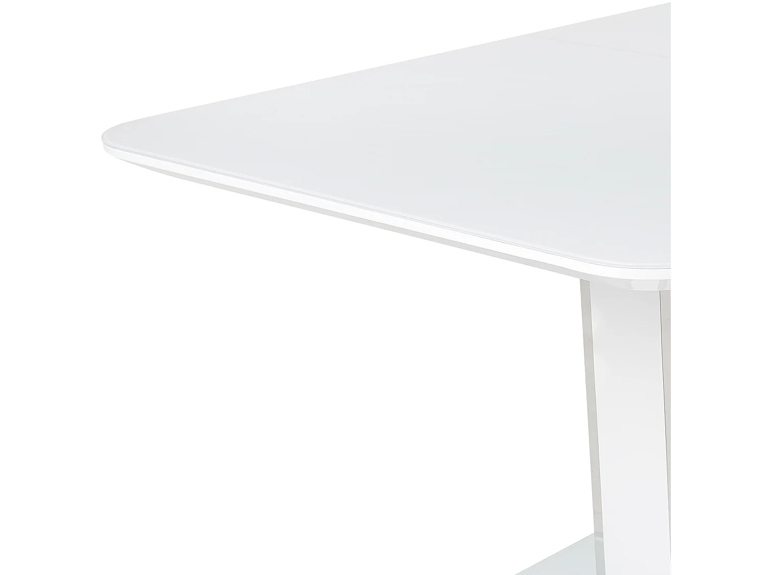 Mesa de jantar extensível SUNDS Branco 160/200 cm 90 cm