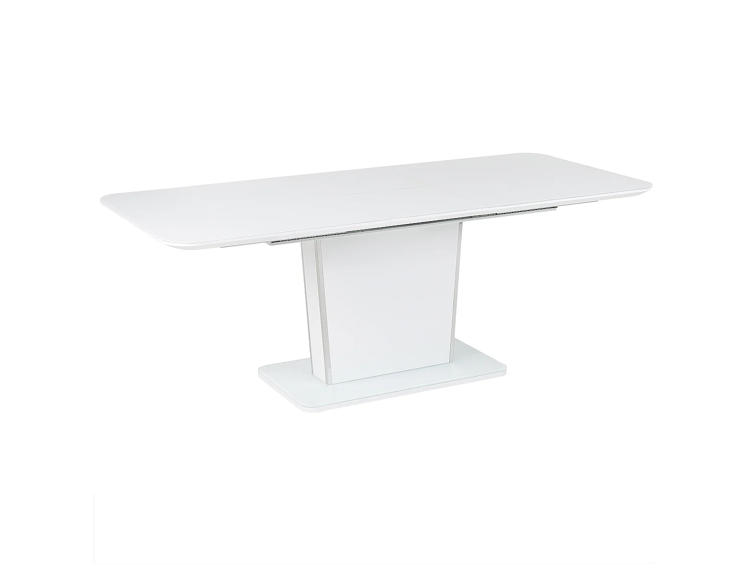 Mesa de jantar extensível SUNDS Branco 160/200 cm 90 cm