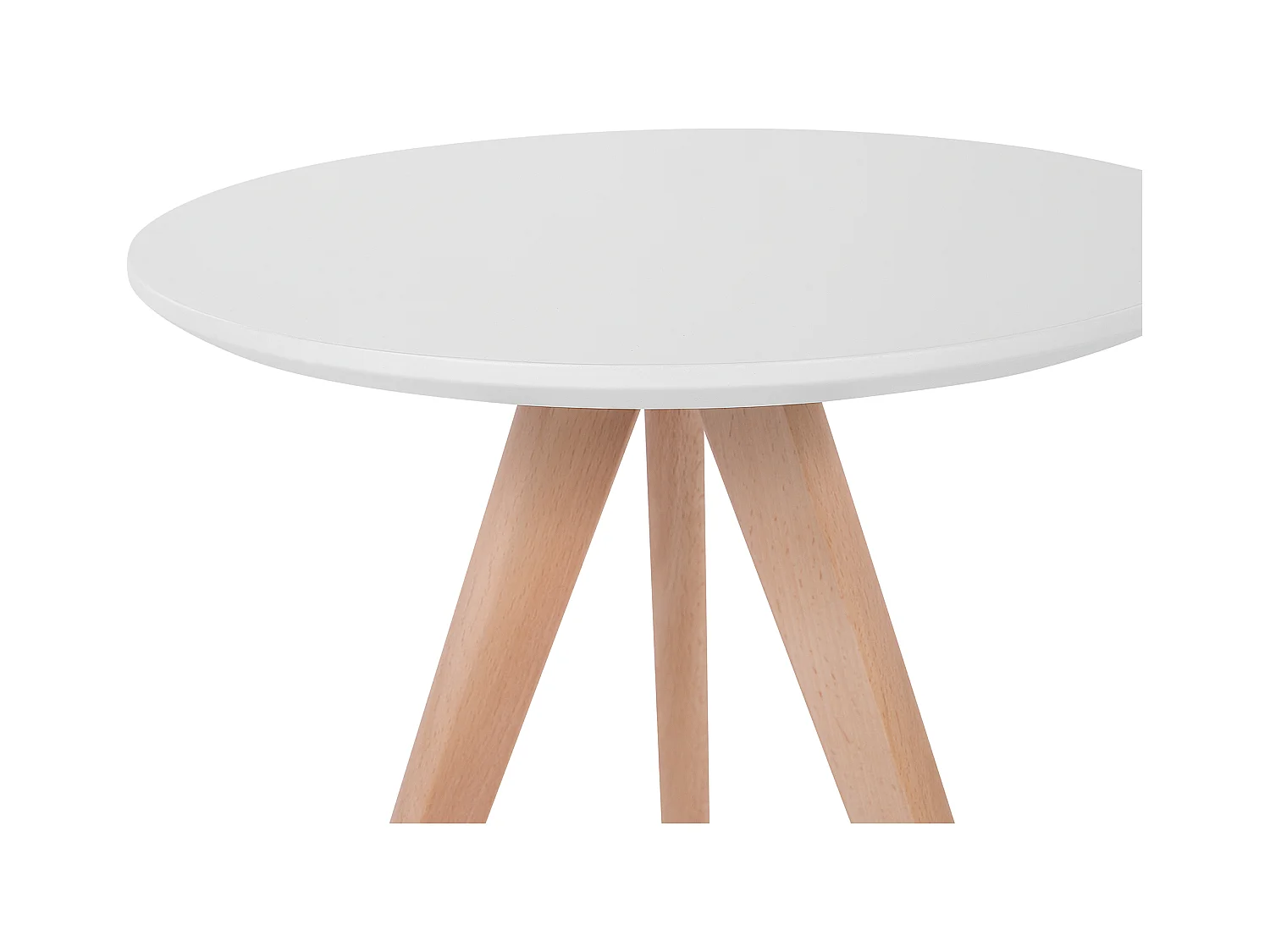 Set van 3 salontafels VEGAS Wit