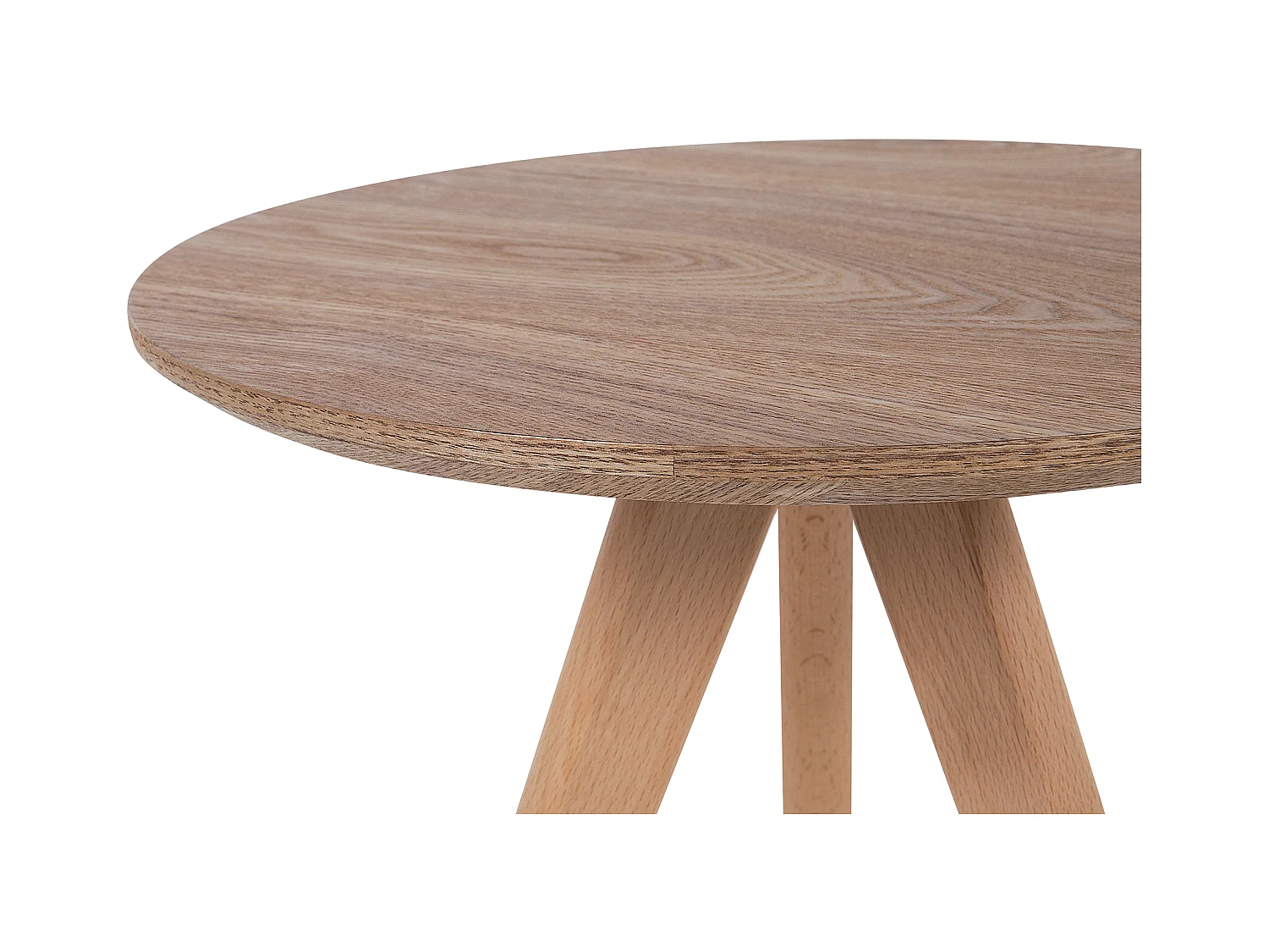 Couchtisch heller Holzfarbton Modernes 3er Set Kaffeetisch Vegas
