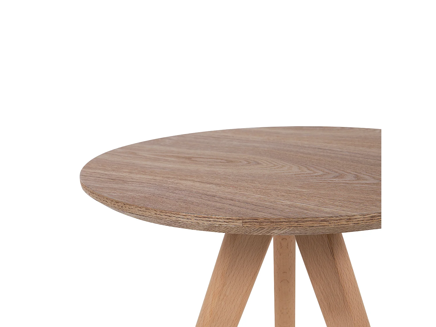 Couchtisch heller Holzfarbton Modernes 3er Set Kaffeetisch Vegas