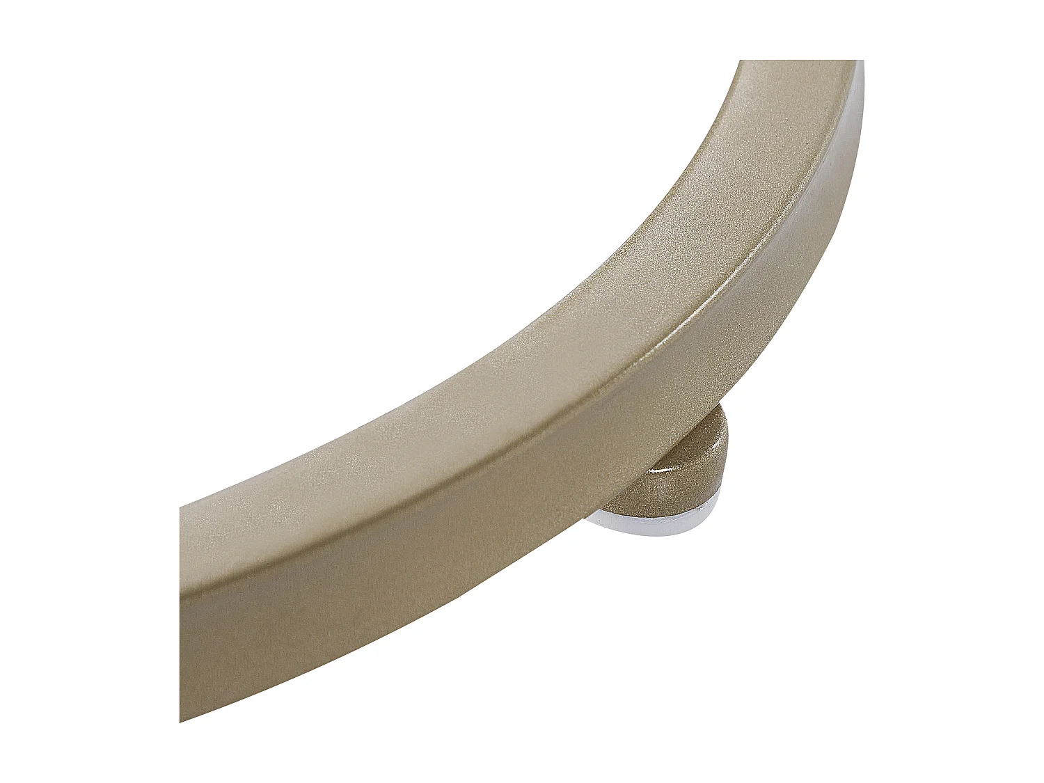 Bijzettafel SHELBY Veiligheidsglas Goud