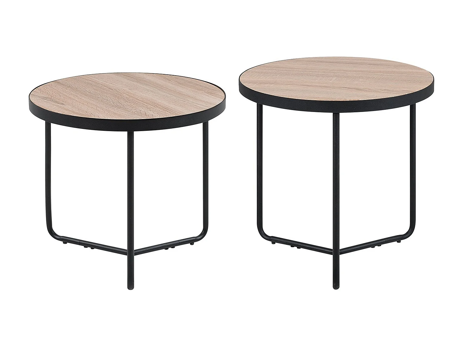 Modernes und elegantes Couchtisch 2er Set: klein und mittelgroß Melody