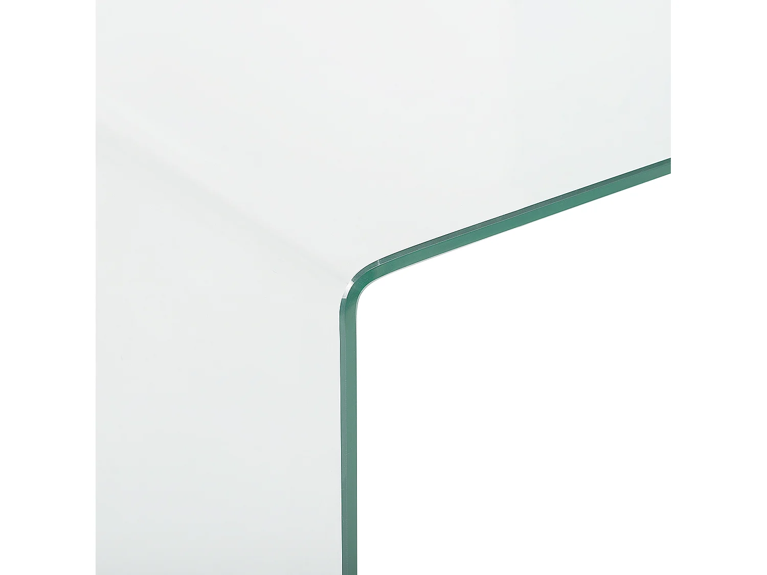 Beistelltisch 2er Set KENDALL Sicherheitsglas Transparent