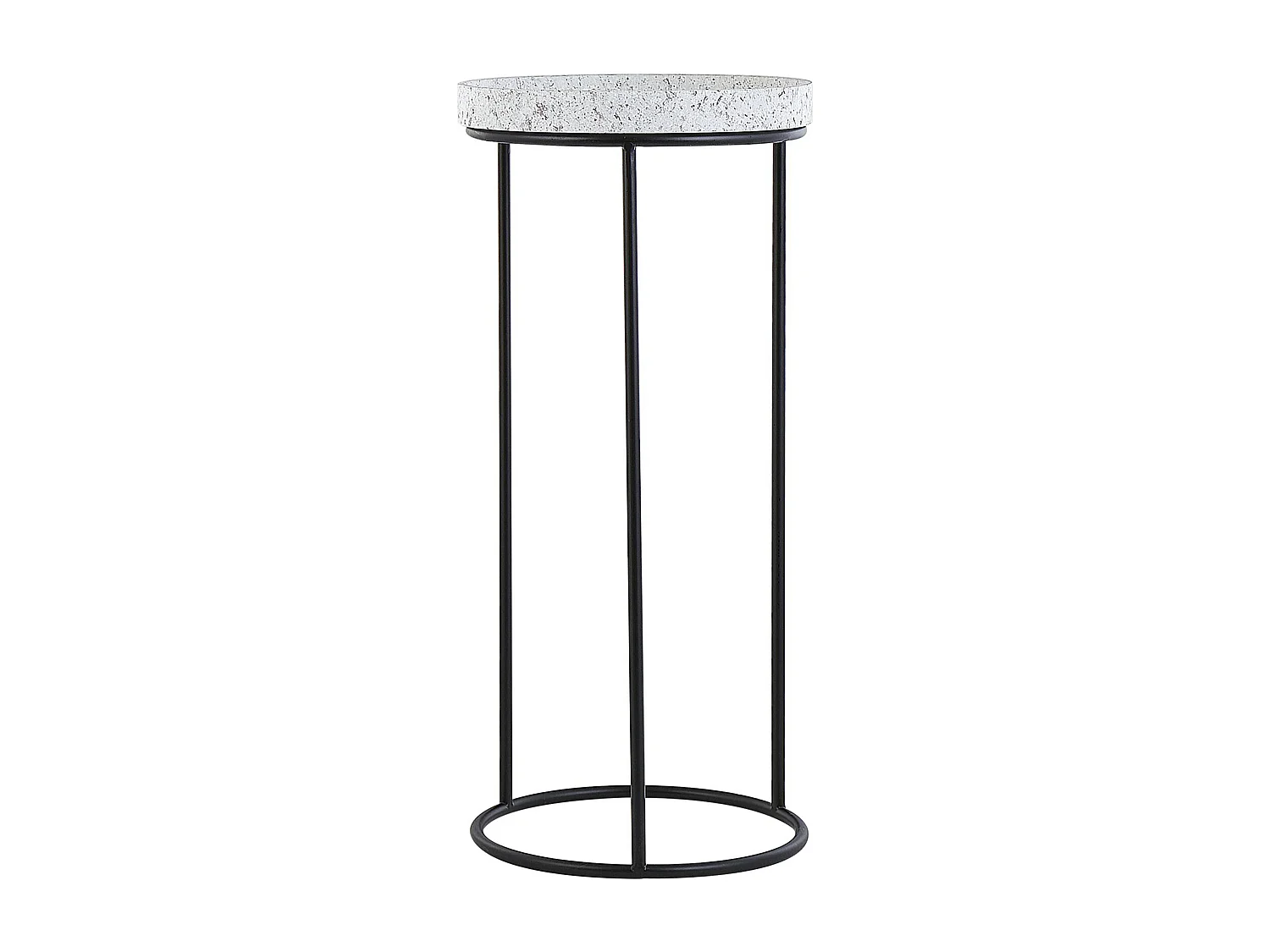 Lot de 3 tables d'appoint TEXON Noir