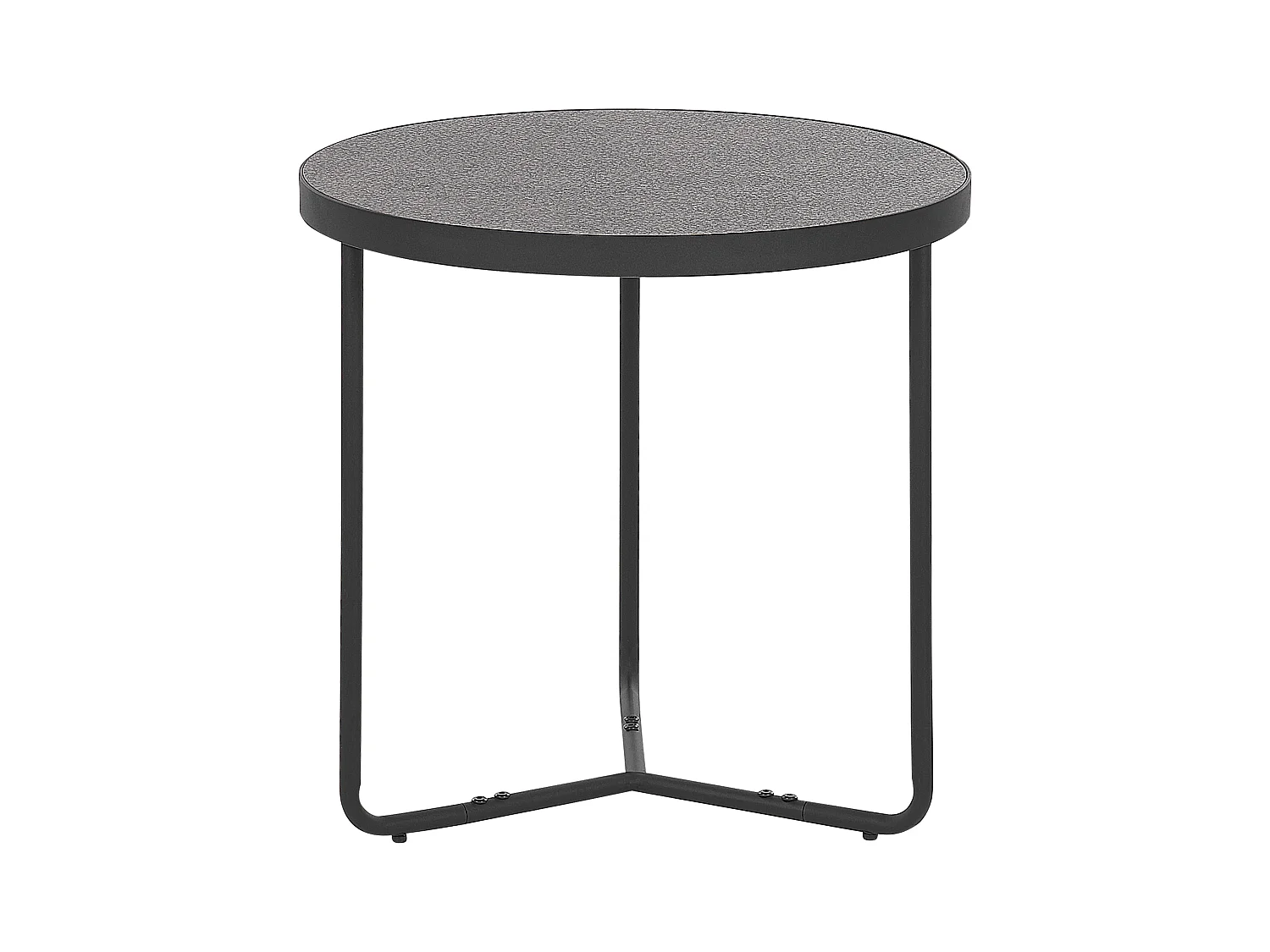 Table d'appoint MELODY Effet béton gris