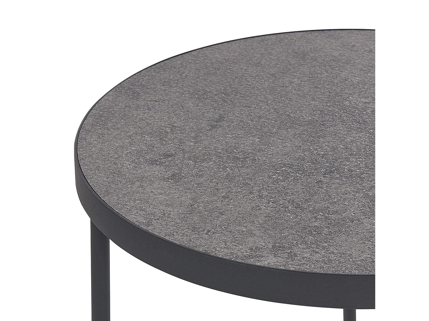 Table d'appoint MELODY Effet béton gris