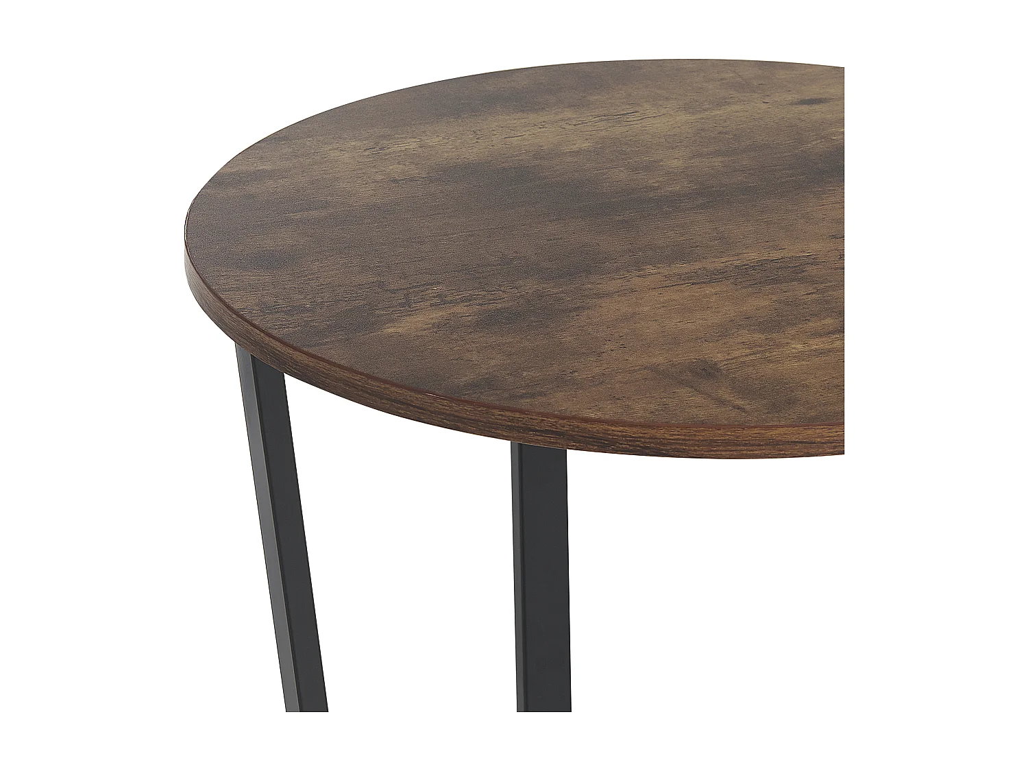 Stolik pomocniczy ORICK Ciemnobrązowy