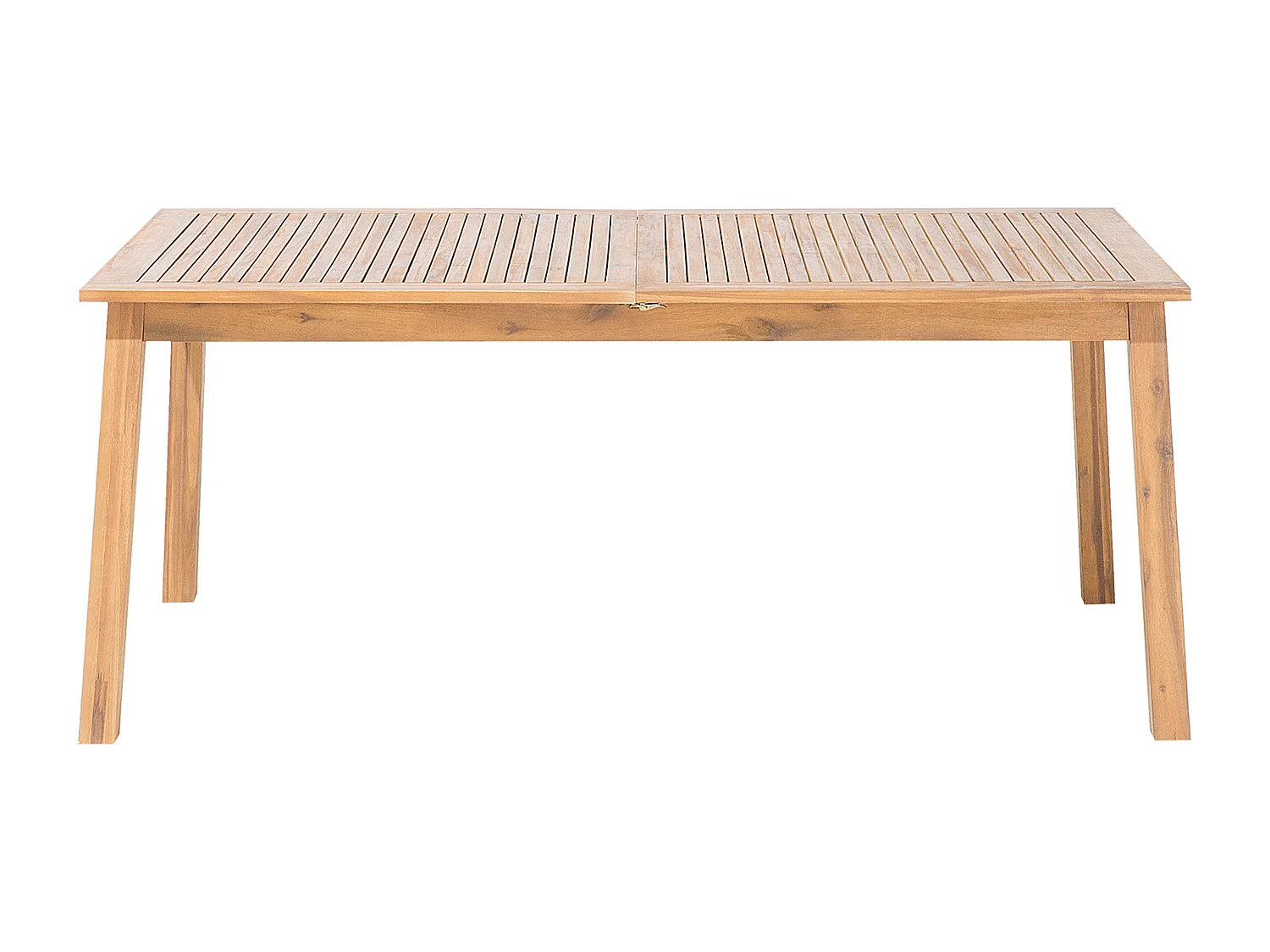 Mesa de jardín extensible CESANA 180/240 cm 100 cm Madera de acacia Marrón claro