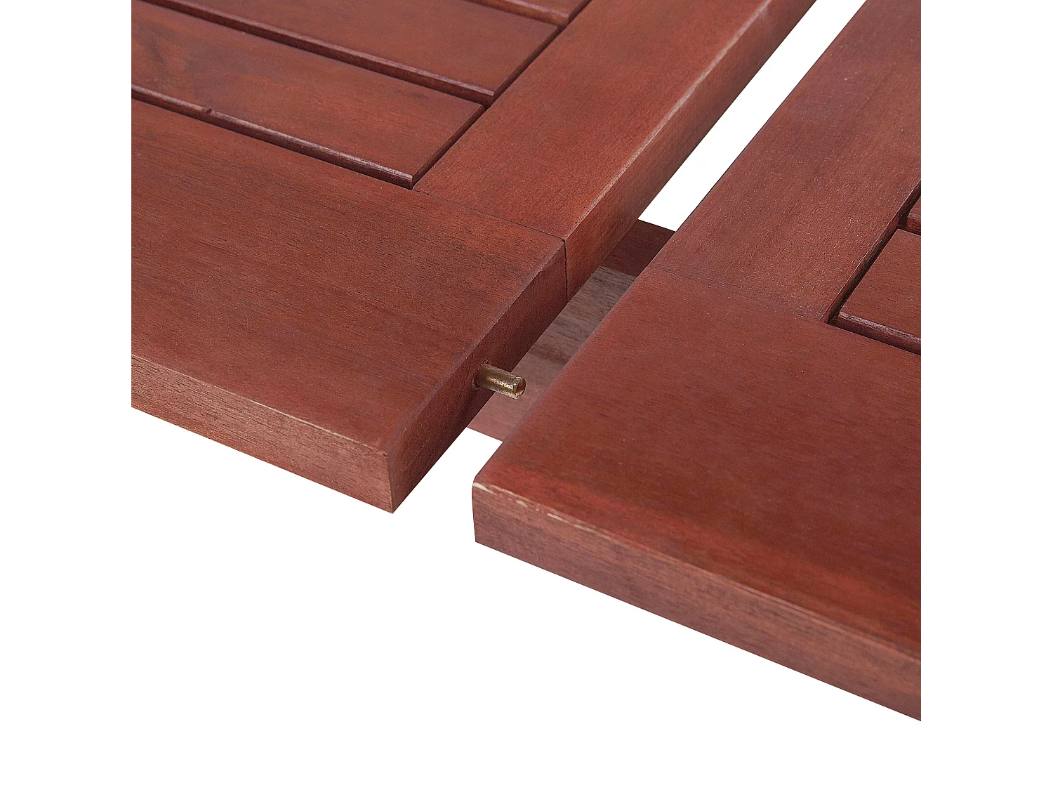 Mesa de jardín extensible TOSCANA 160/220 cm 90 cm Madera de acacia Marrón oscuro