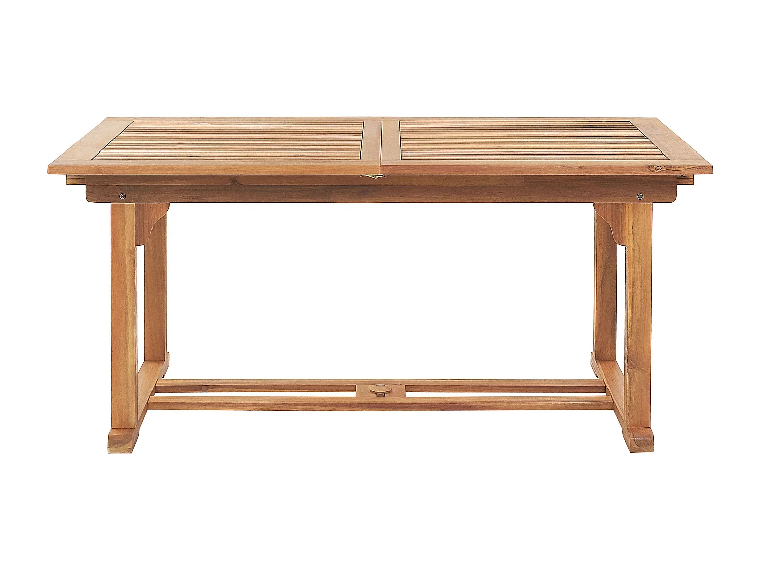 Tuintafel 160/220 x 90 cm Hout Lichte houtkleur JAVA