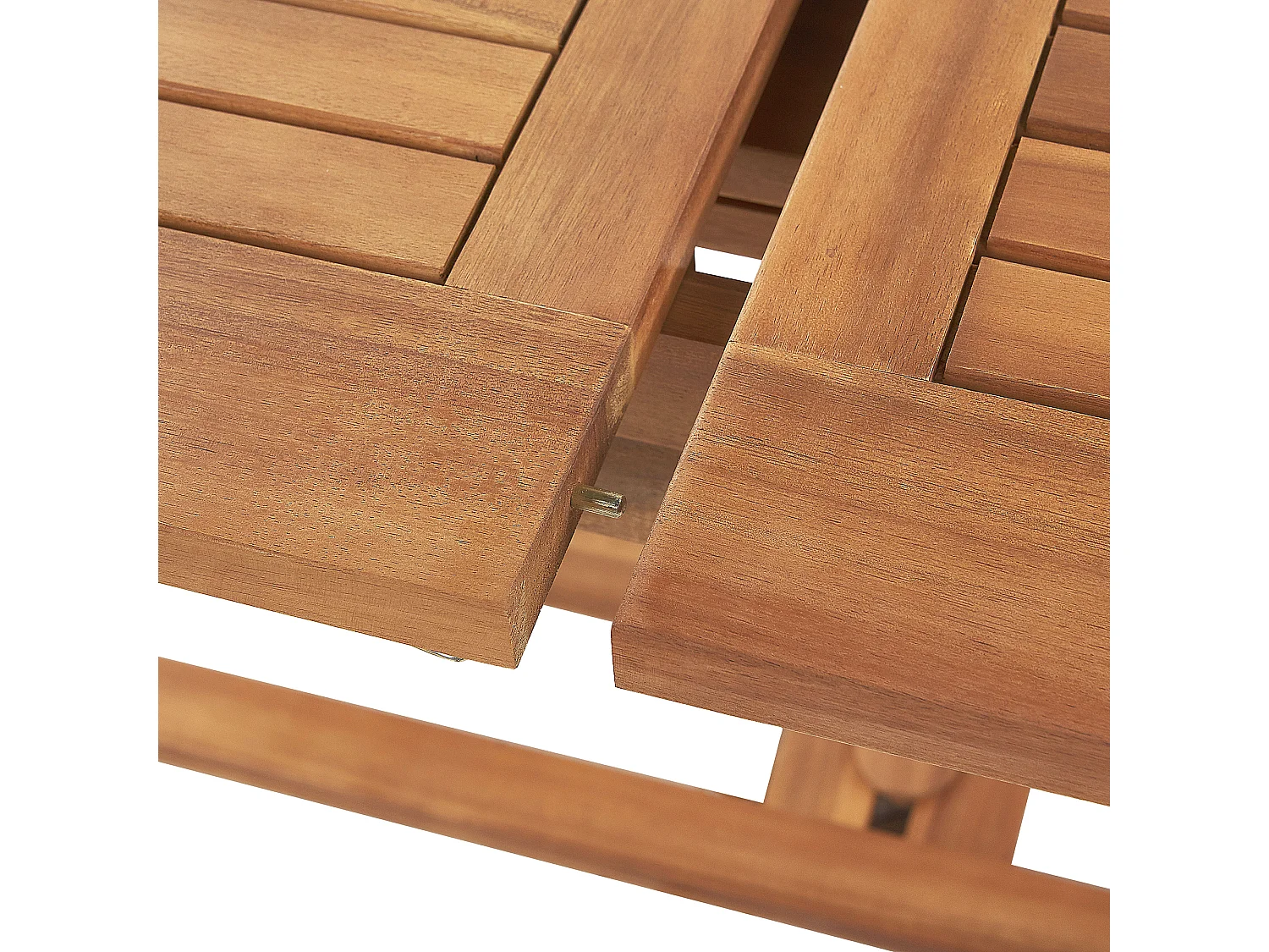 Tuintafel 160/220 x 90 cm Hout Lichte houtkleur JAVA