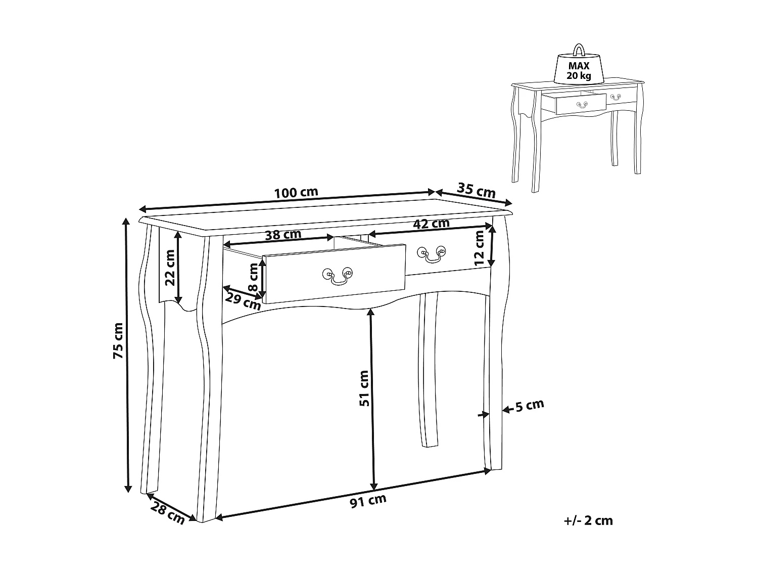 Console KLAWOCK Noir