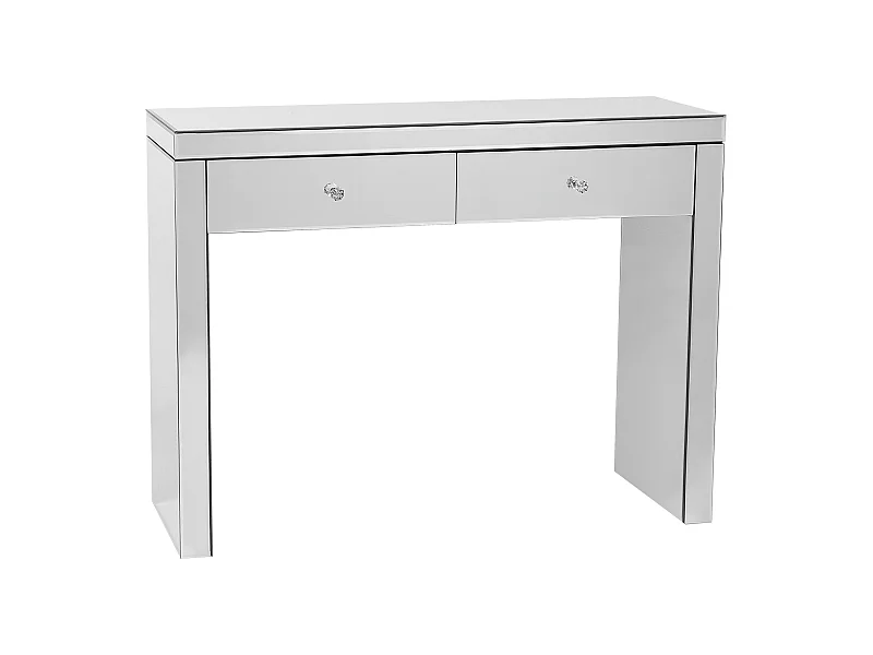 Tavolino consolle MARLE Argento specchiato