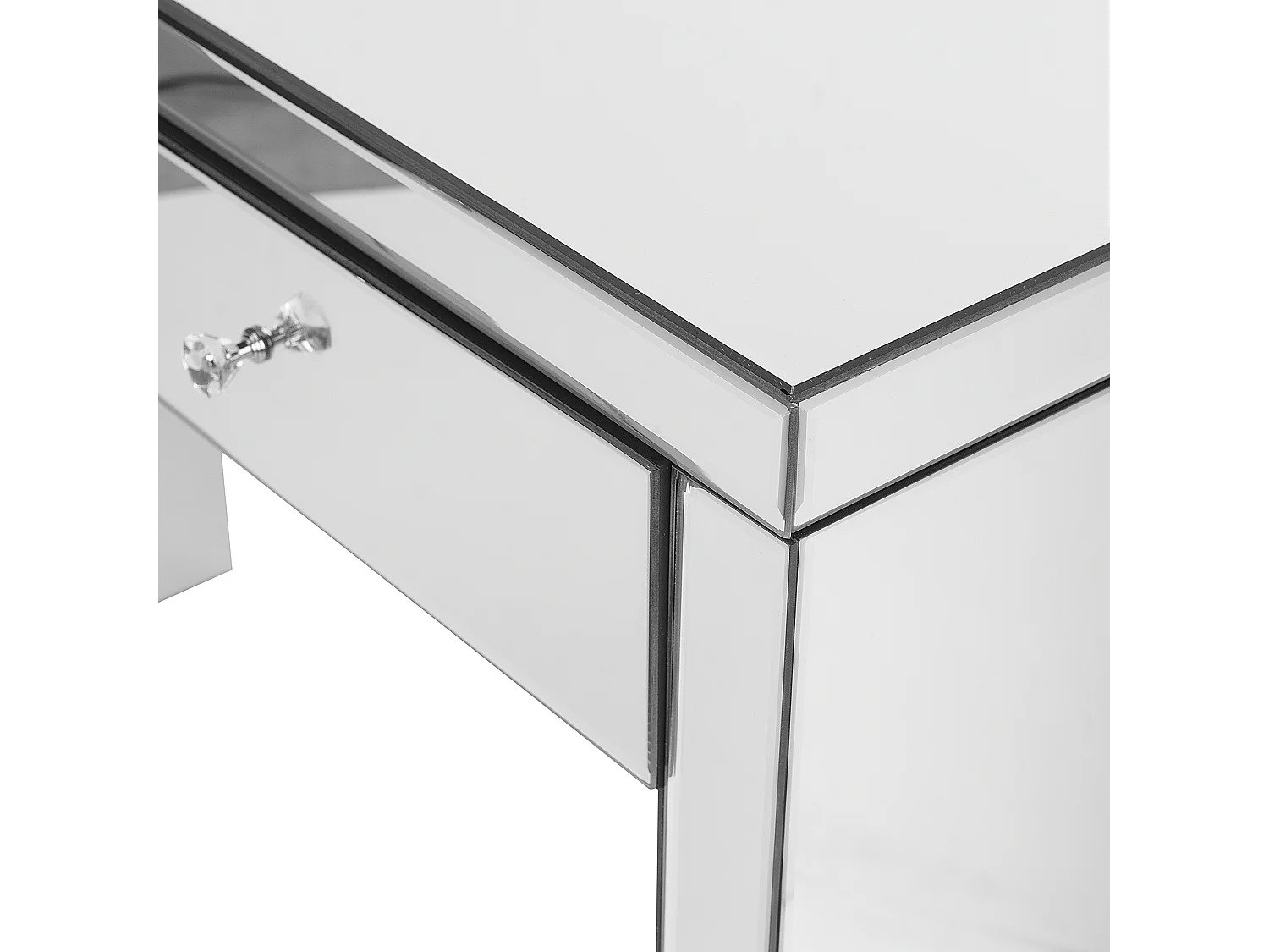 Consoletafel MARLE Spiegelend zilver