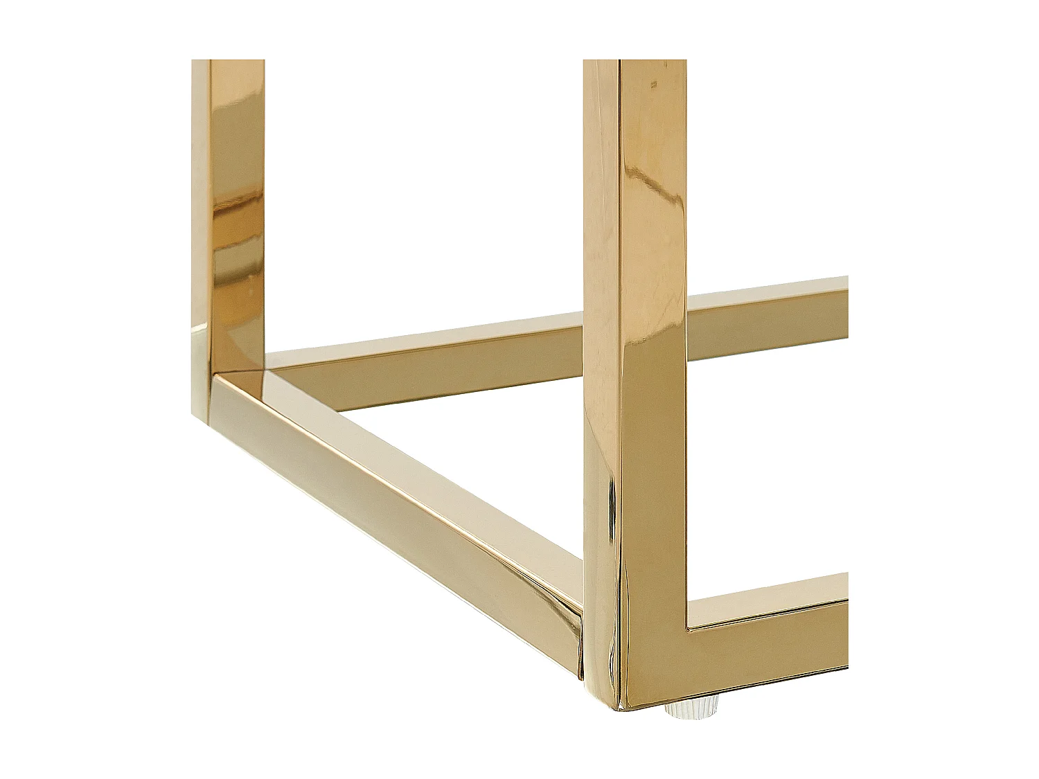 Consoletafel AZUSA Veiligheidsglas Wit marmer