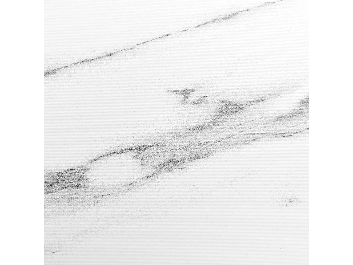 Consoletafel AZUSA Veiligheidsglas Wit marmer