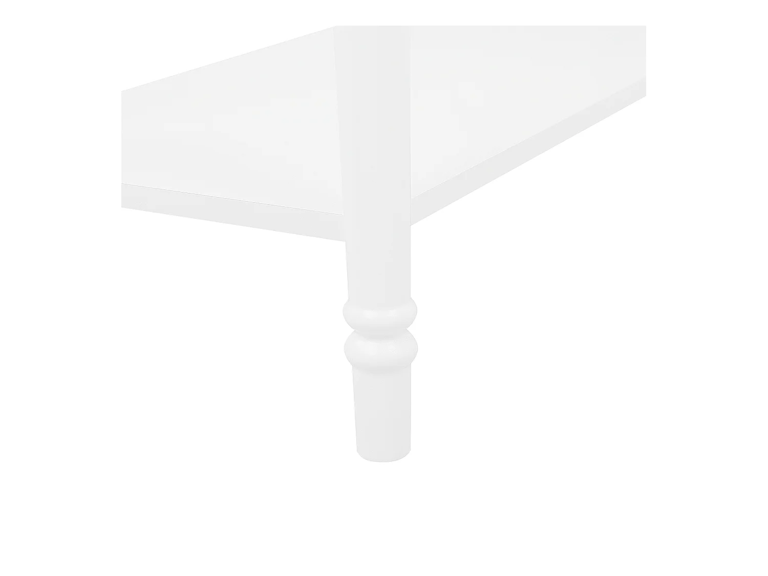 Moderner Konsolentisch in Weiß Landhausstil Tobago