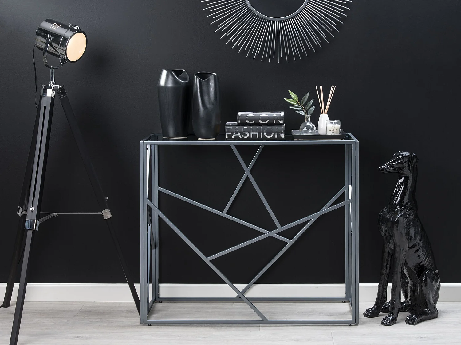 Consoletafel ORLAND Zilver
