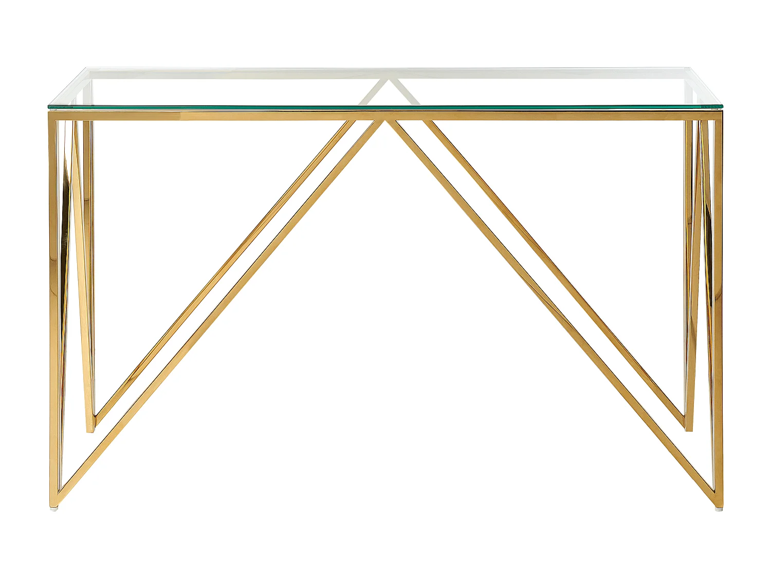 Consola WESO Vidro de segurança (temperado) Dourado