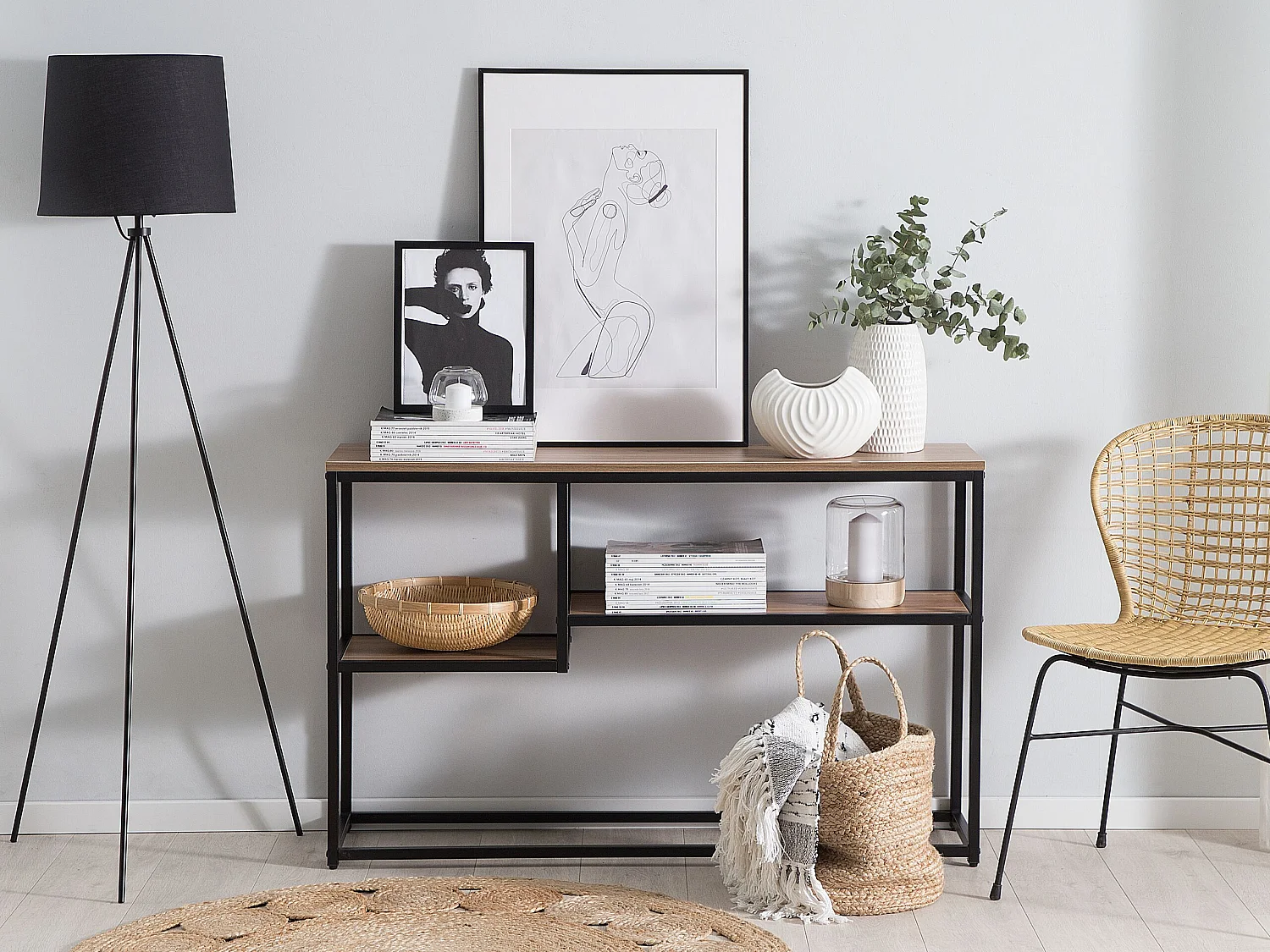 Console BELMONT Marron