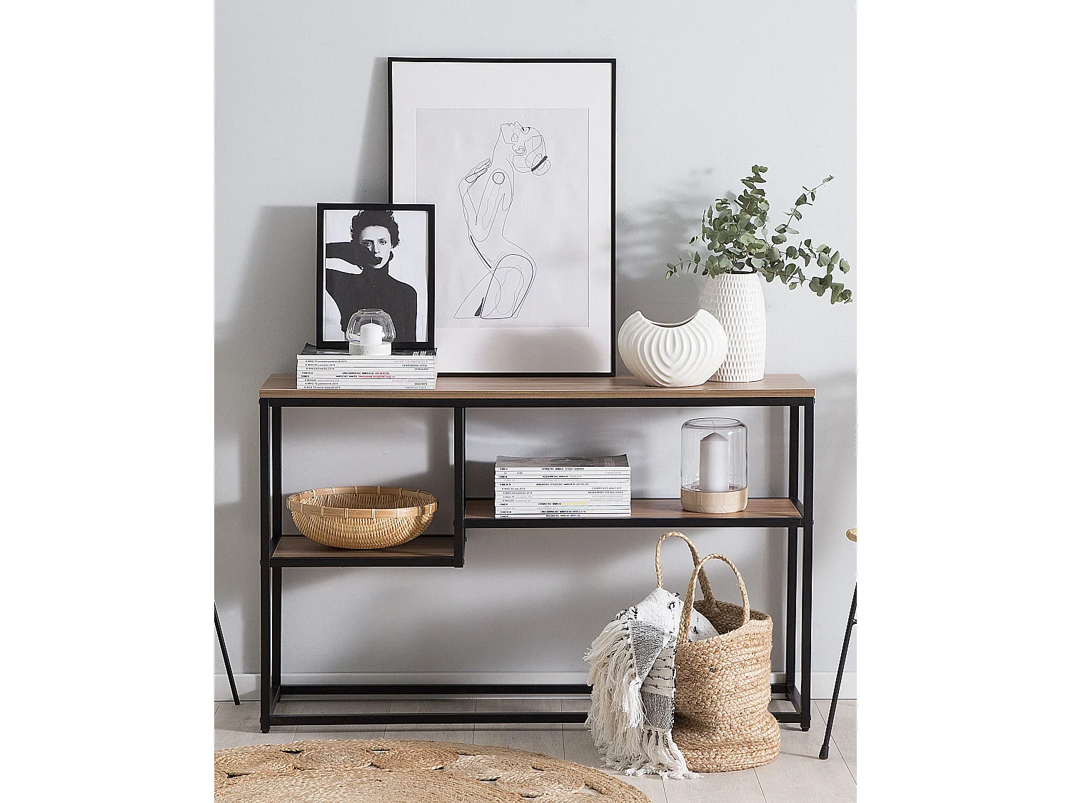 Console BELMONT Marron