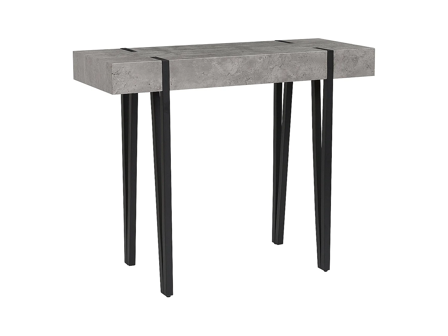 Console ADENA Effet béton gris