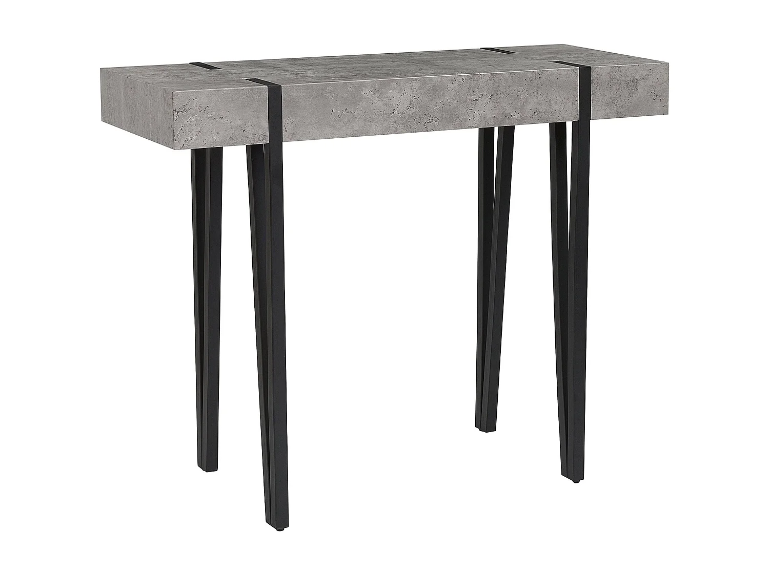 Consoletafel ADENA Grijs beton-effect