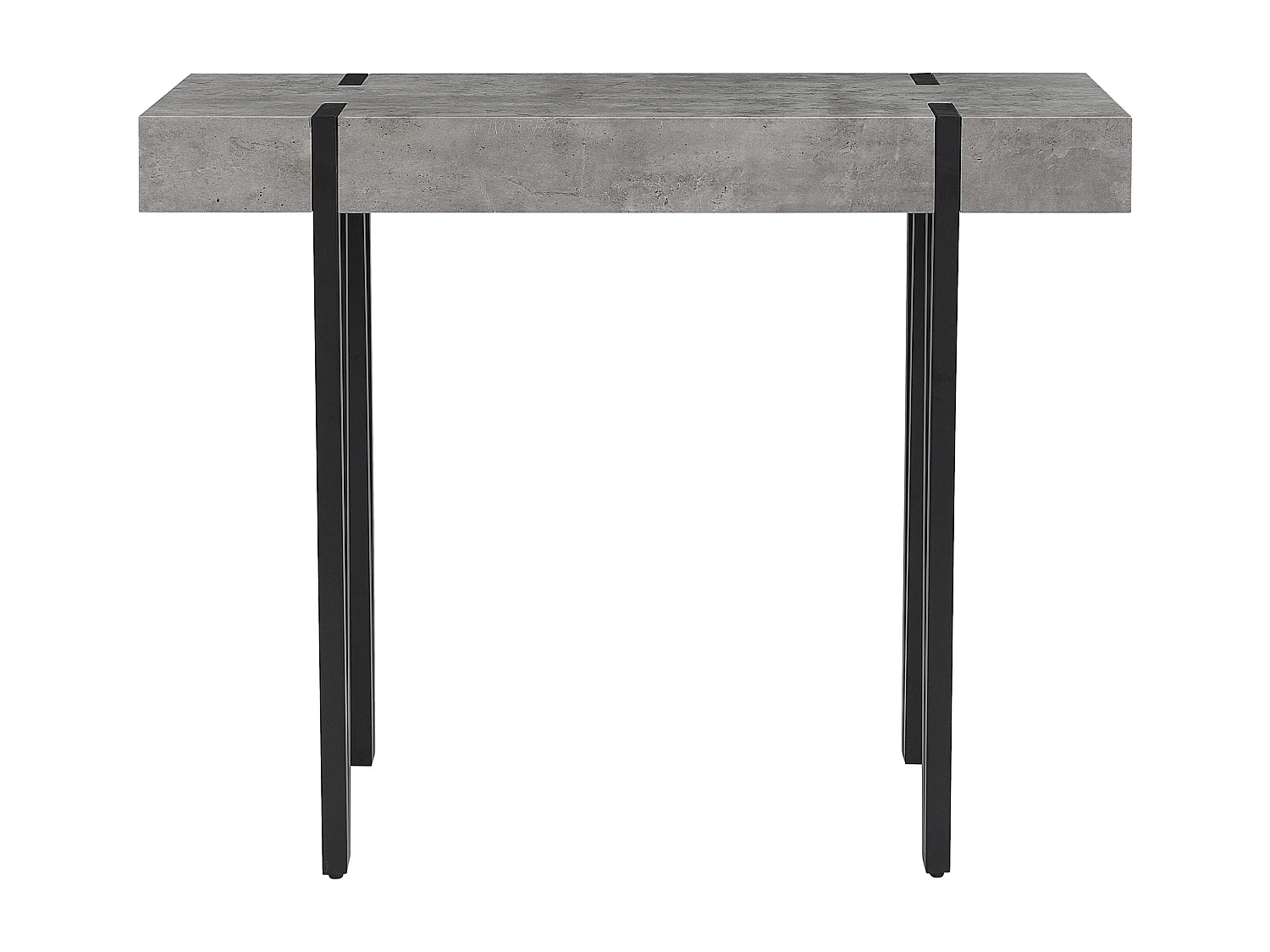 Consoletafel ADENA Grijs beton-effect
