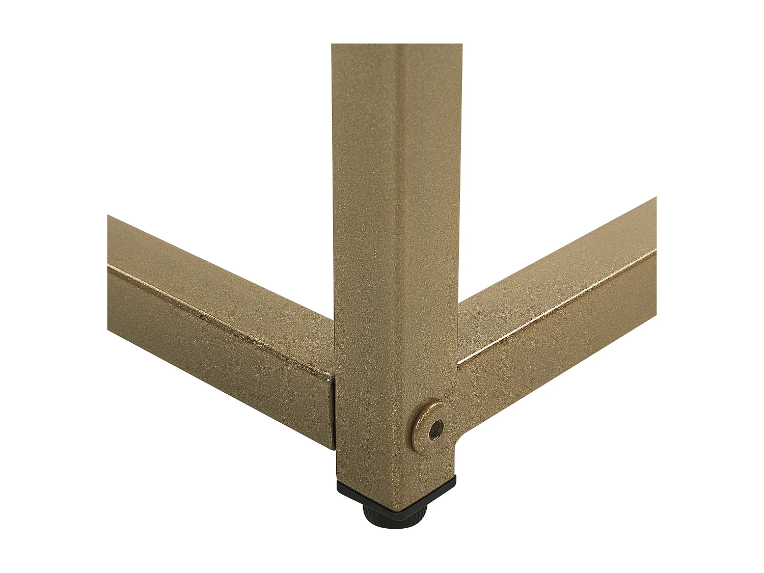 Konsolentisch DELANO Sicherheitsglas Marmor Optik / Gold