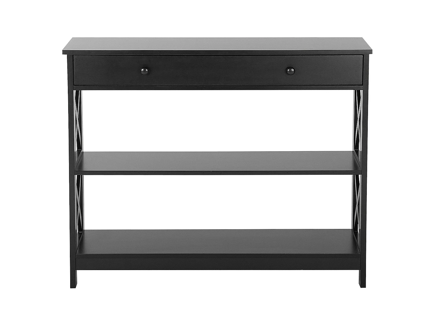 Konsola MONTGOMERY Czarny