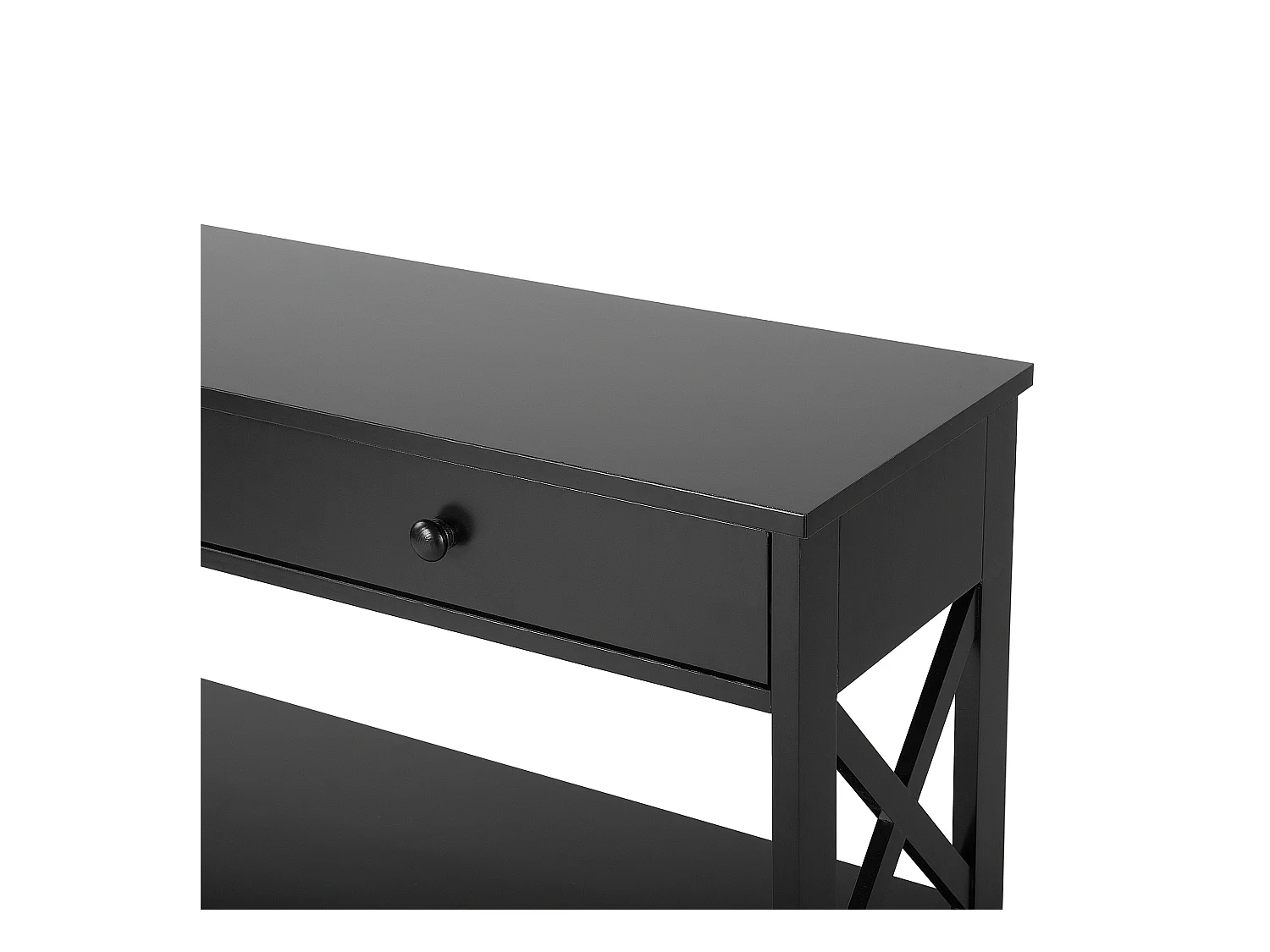 Konsola MONTGOMERY Czarny