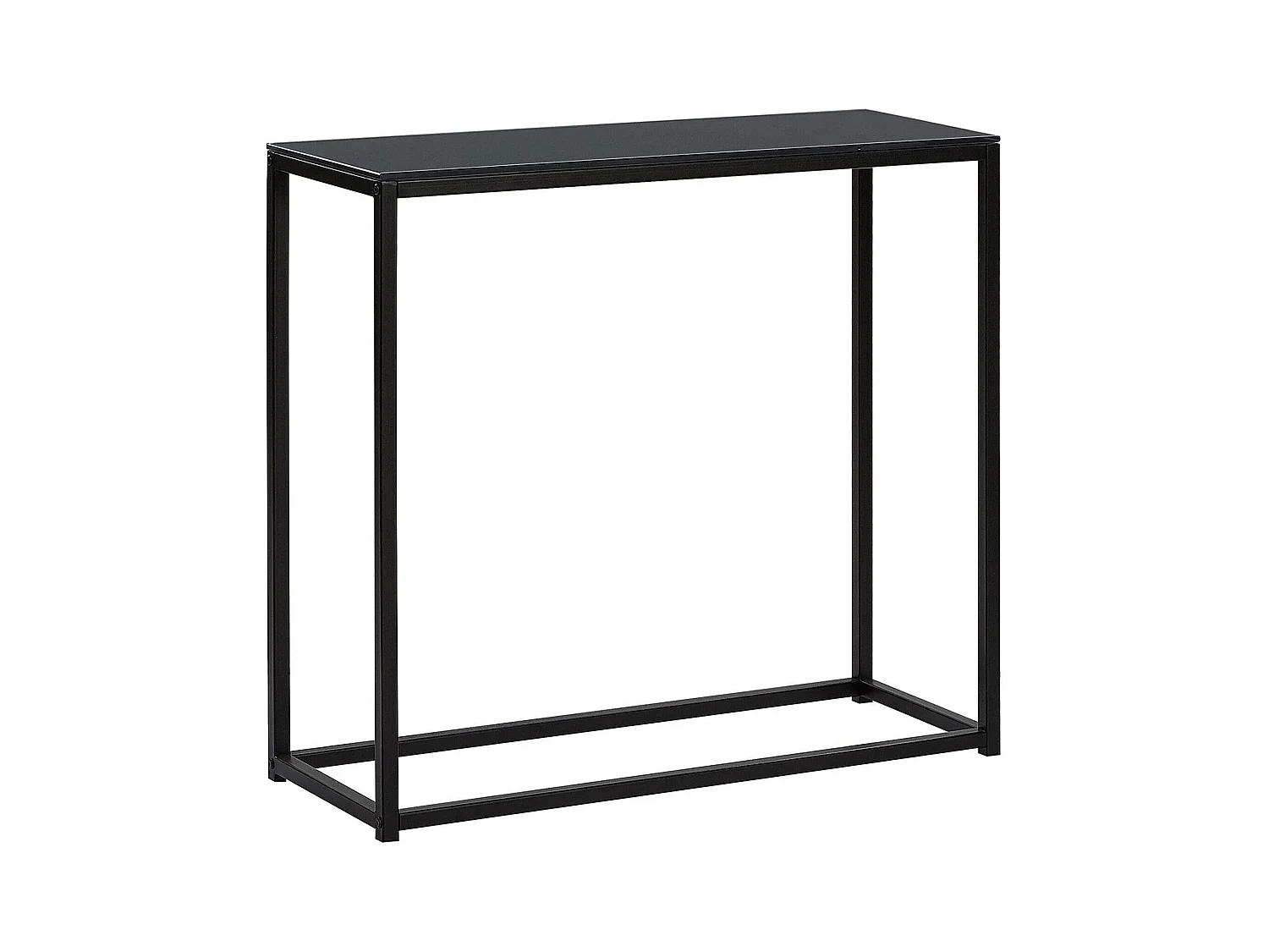 Console DELANO Verre de sécurité Noir