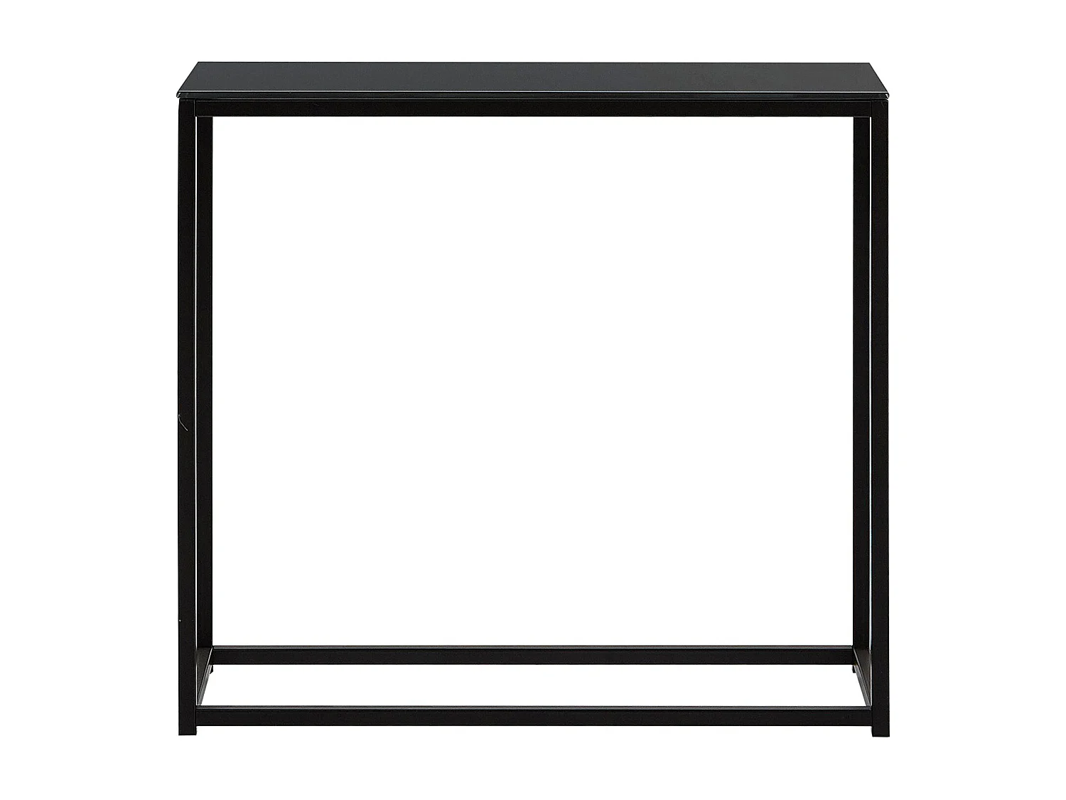 Konsolentisch DELANO Sicherheitsglas Schwarz