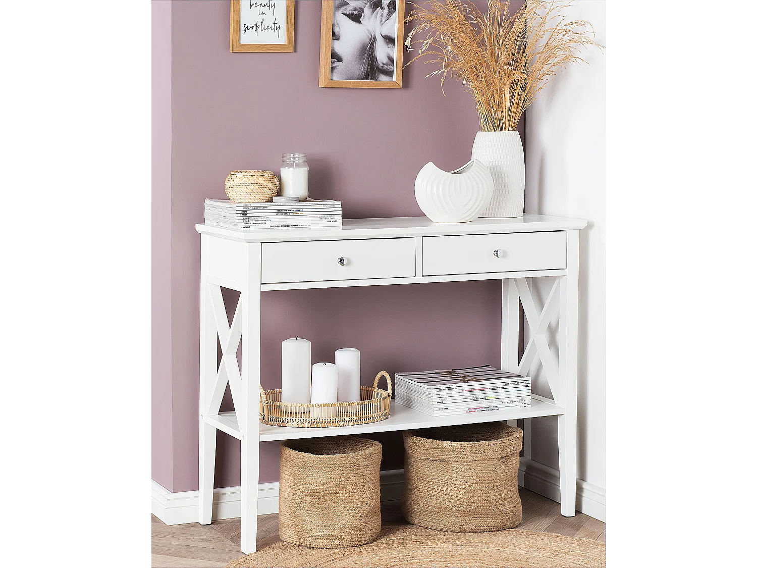 Console AVENUE Blanc