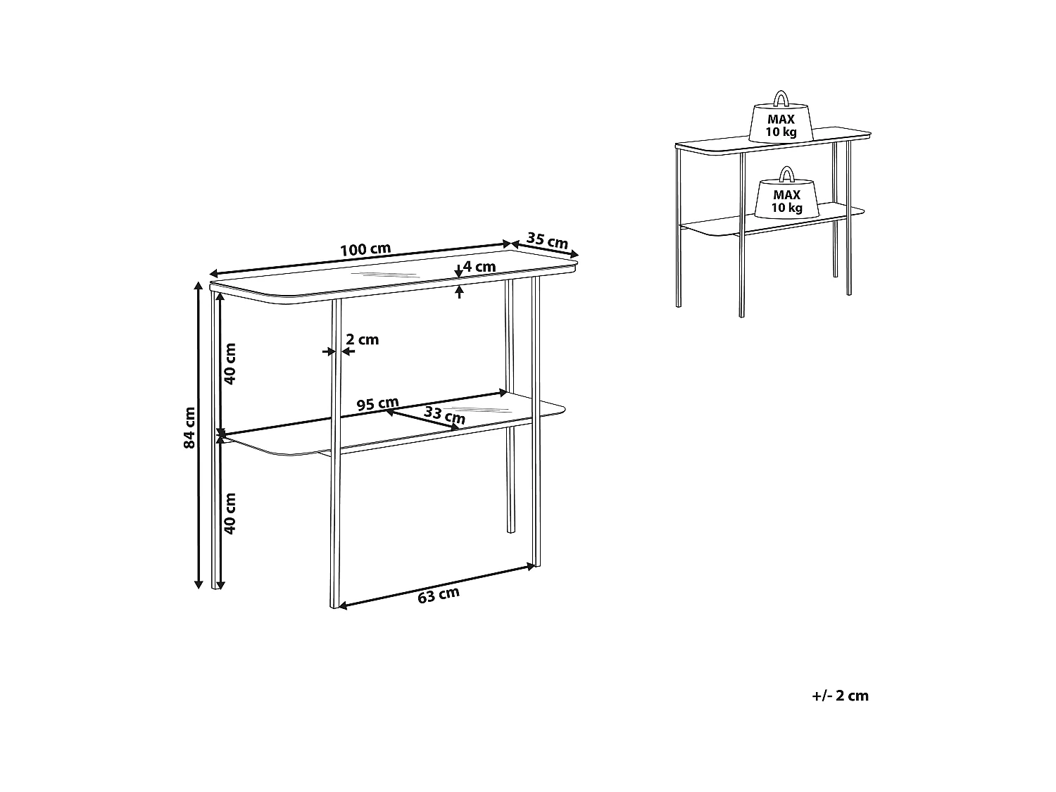 Konsolentisch Marmor Optik weiß Glas mit silbernen Metallbeinen elegant Calvert