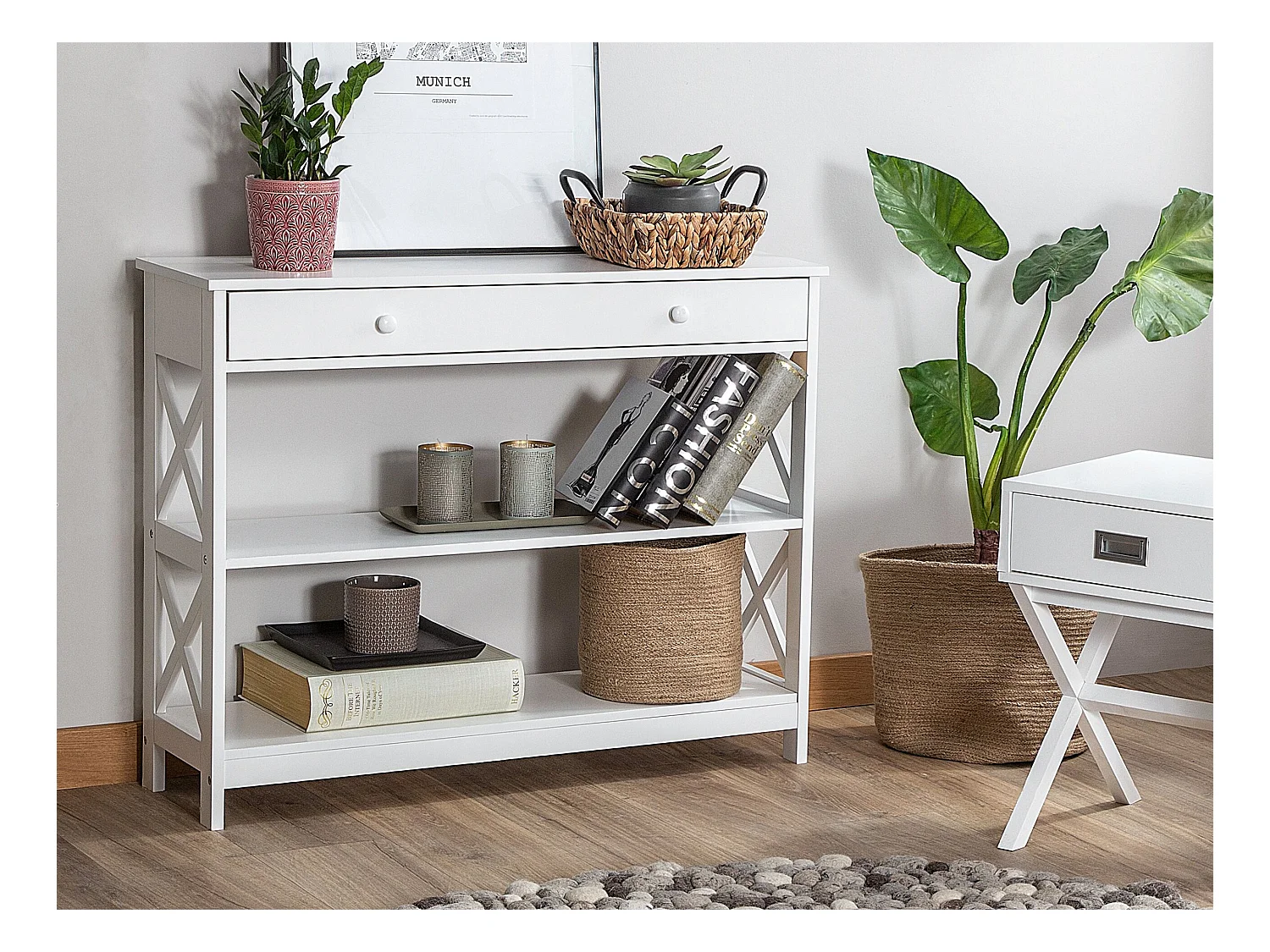 Konsolentisch MONTGOMERY Weiss