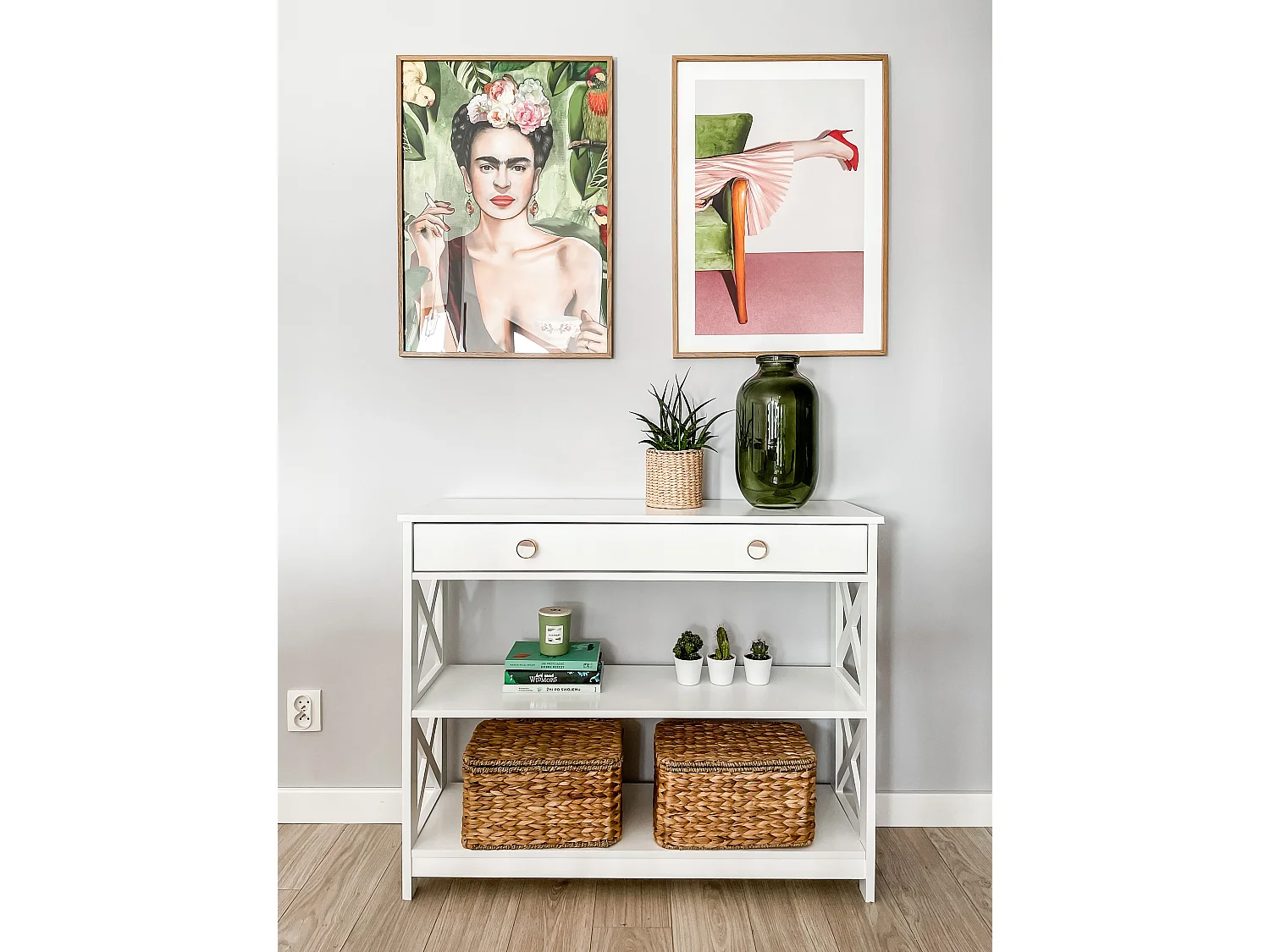 Console MONTGOMERY Blanc