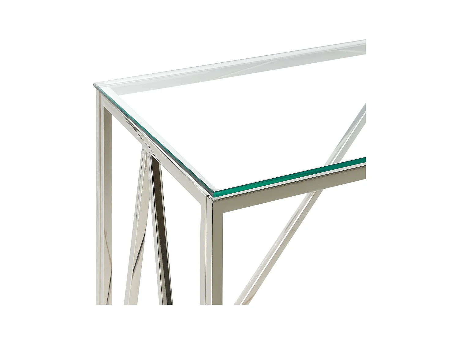 Console WESO Verre de sécurité Argenté
