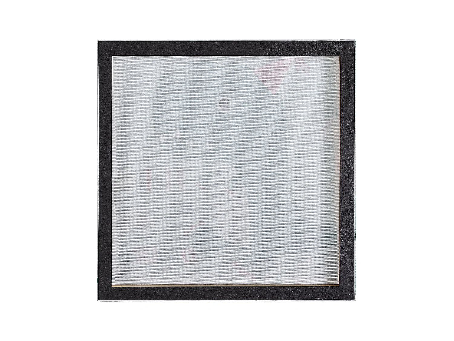 Conjunto de 3 lienzos BINGUI Motivo infantil 30 x 30 cm Multicolor