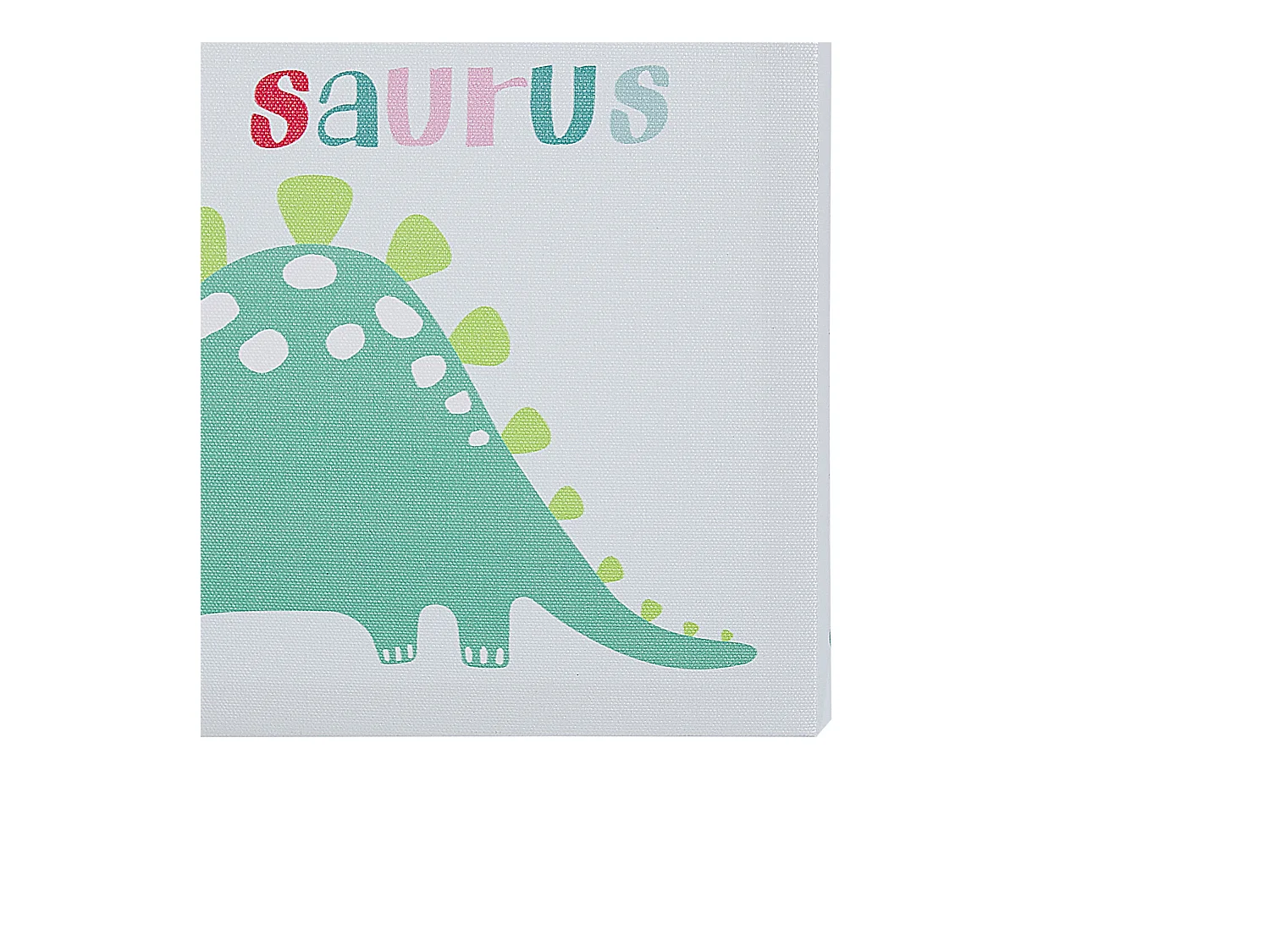 Conjunto de 3 lienzos BINGUI Motivo infantil 30 x 30 cm Multicolor