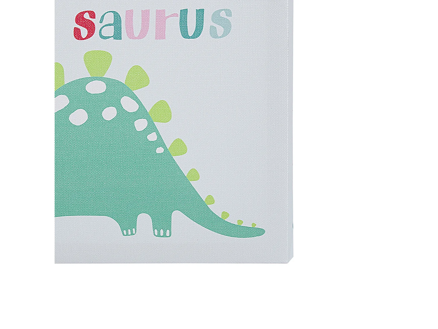 Set van 3 canvassen BINGUI Kids motief 30 x 30 cm Multicolor