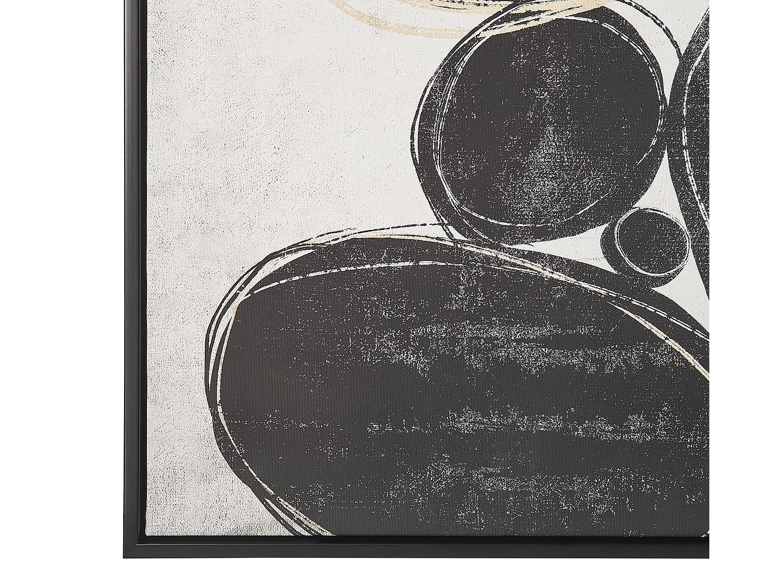 Décoration murale LONIGO Noir 63 cm 93 cm