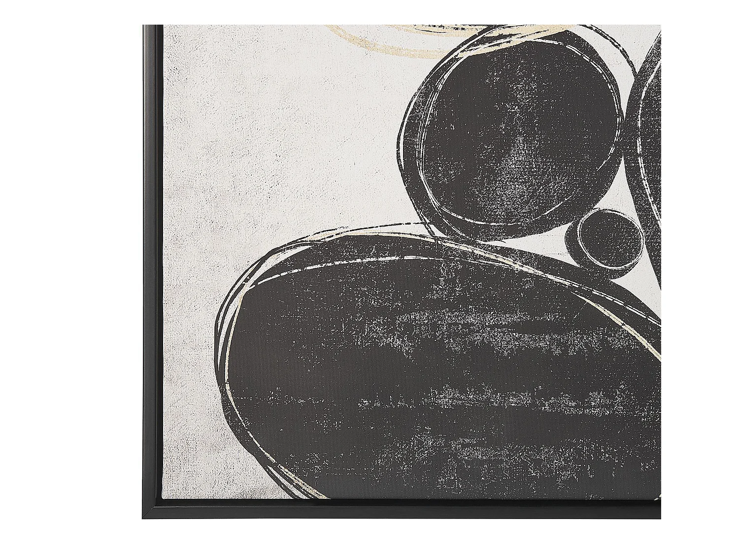 Décoration murale LONIGO Noir 63 cm 93 cm