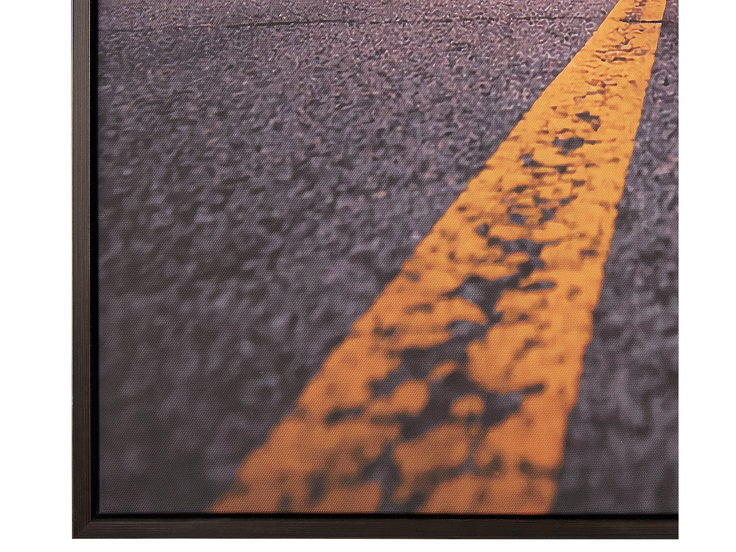 Imprimé sur toile SANTERNO Motif urbain 63 x 99 cm Multicolore