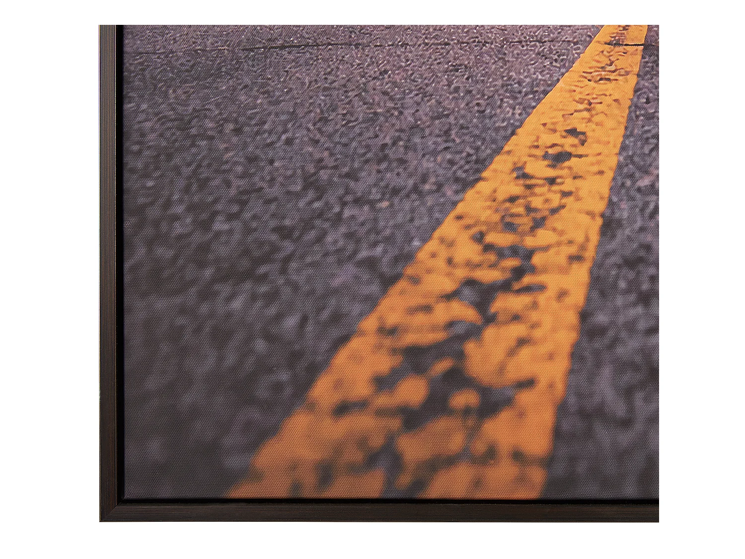 Canvas SANTERNO Stedelijk motief 63 x 99 cm Multicolor