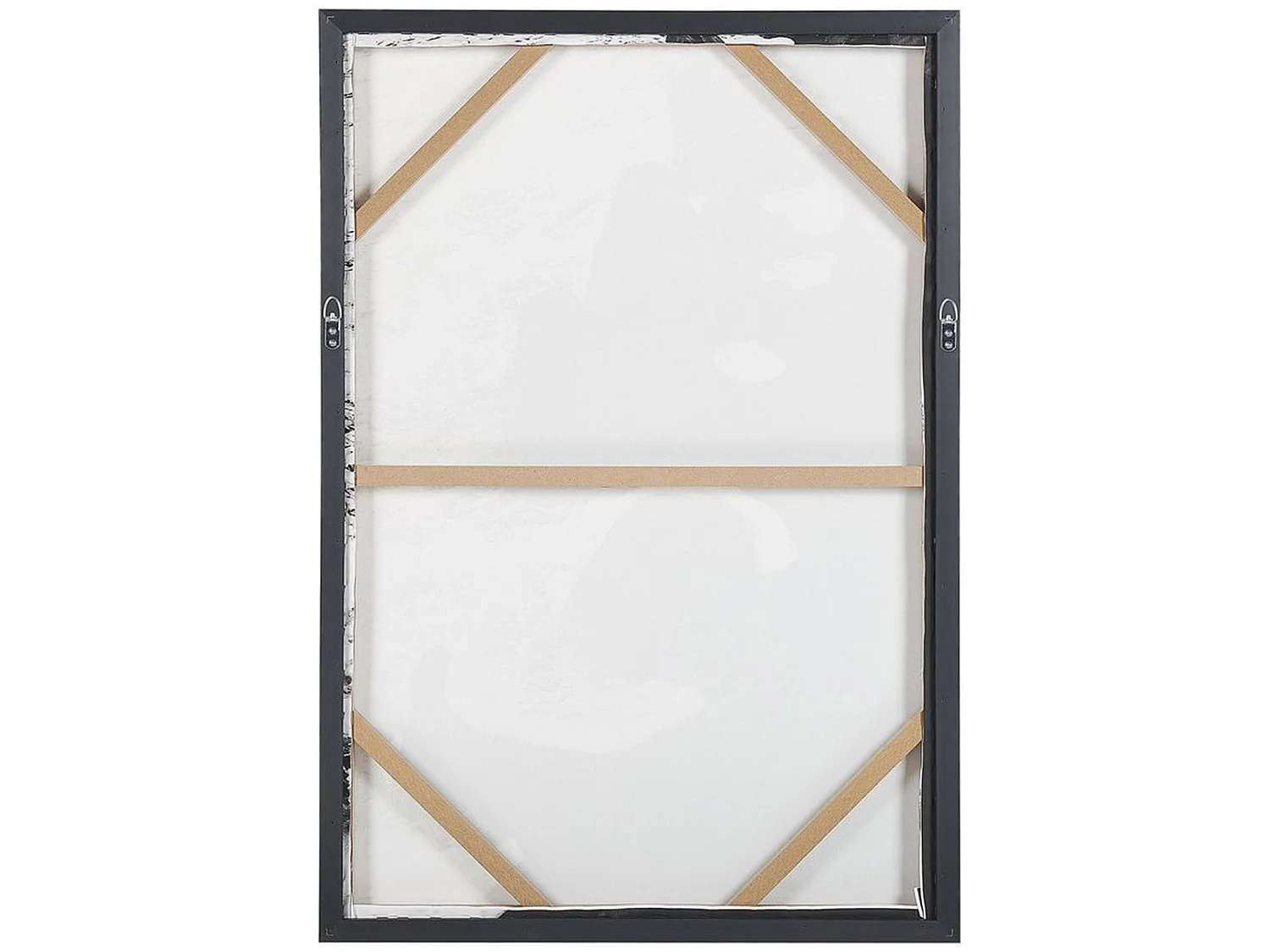 Leinwandbild mit Meeresmotiv schwarz / weiß 63 x 93 cm SIZIANO