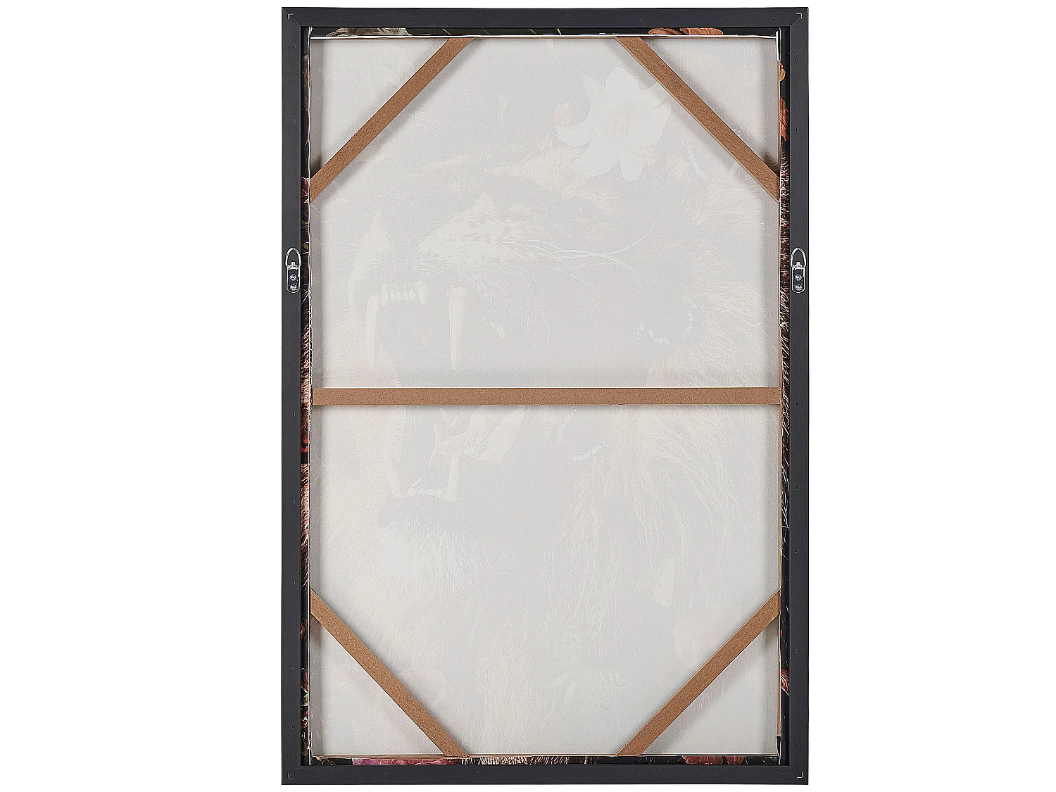 Canvas MARRADI Dieren motief 63 x 99 cm Multicolor