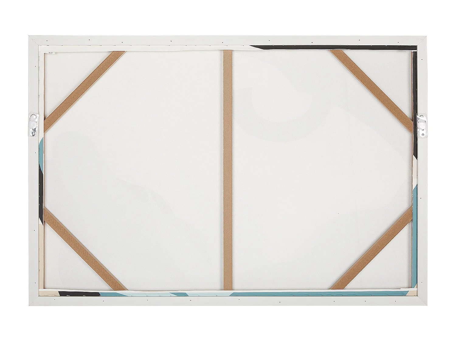 Canvas FORNEA Abstract motief 63 x 99 cm Multicolor