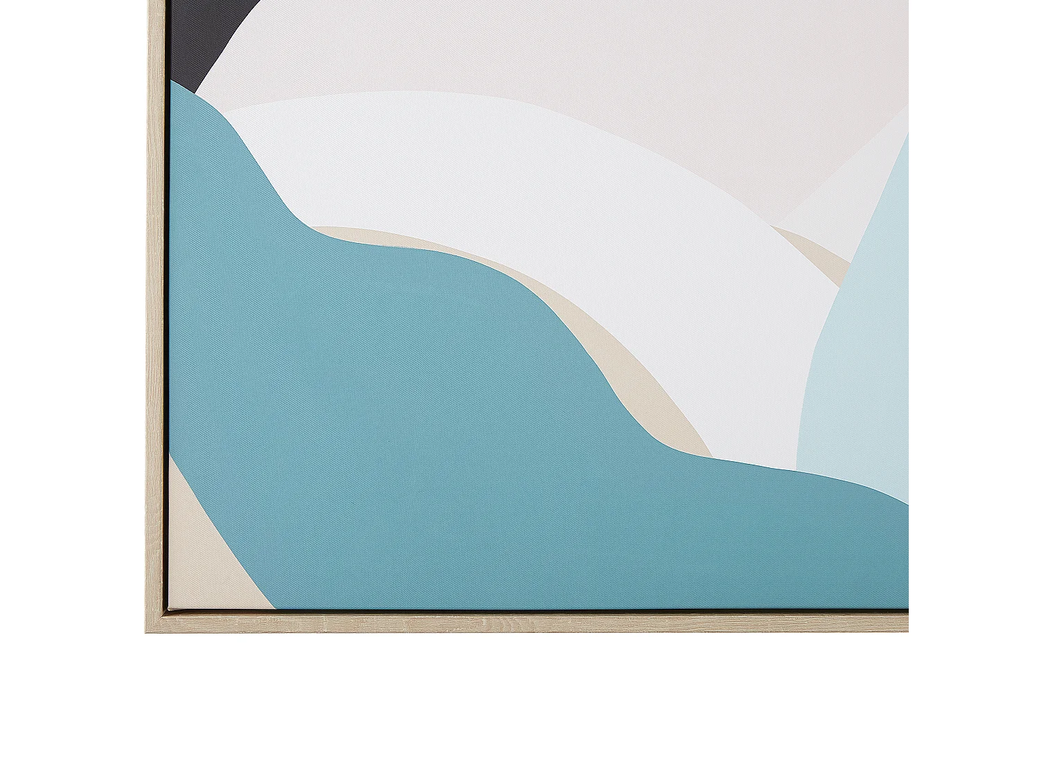 Canvas FORNEA Abstract motief 63 x 99 cm Multicolor